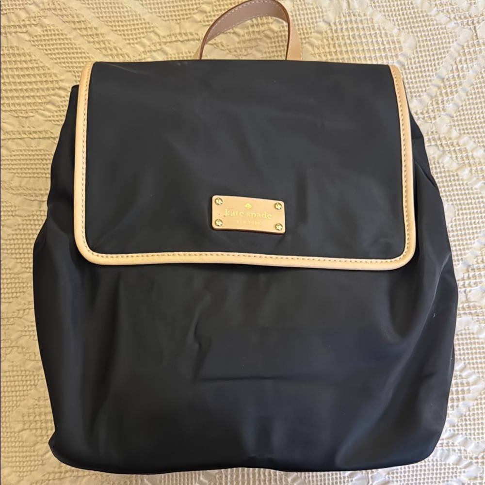 Kate Spade Black Backpack